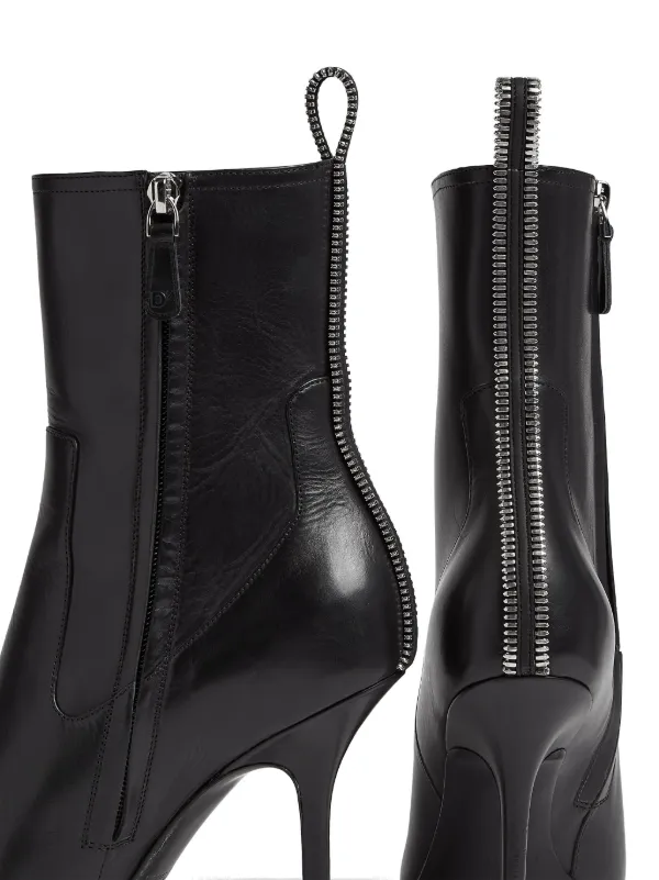 DSQUARED2 1964 黒 レザー ブーツ