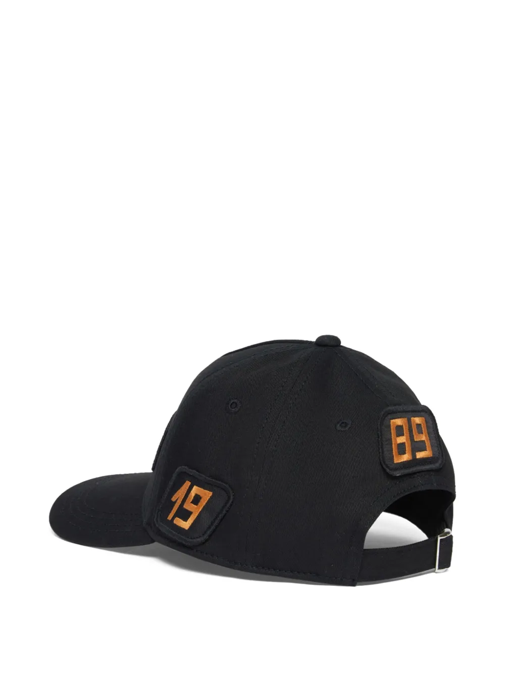 DSQUARED2 KIDS logo-embroidered baseball cap - Zwart