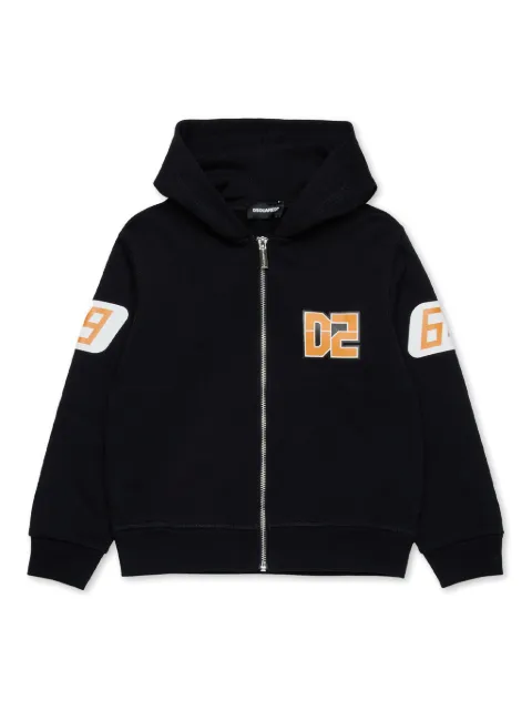 DSQUARED2 KIDS zip-up hoodie