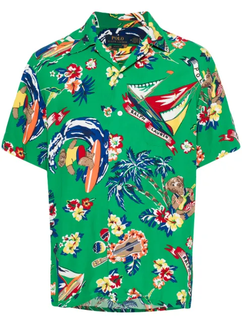 Polo Ralph Lauren Polo Bear-print shirt