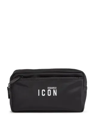 ディースクエアードトラベルポーチ DSQUARED2 トラベルポーチ | ブラック | FARFETCH JP