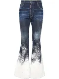 DSQUARED2 washed flared jeans - Blue