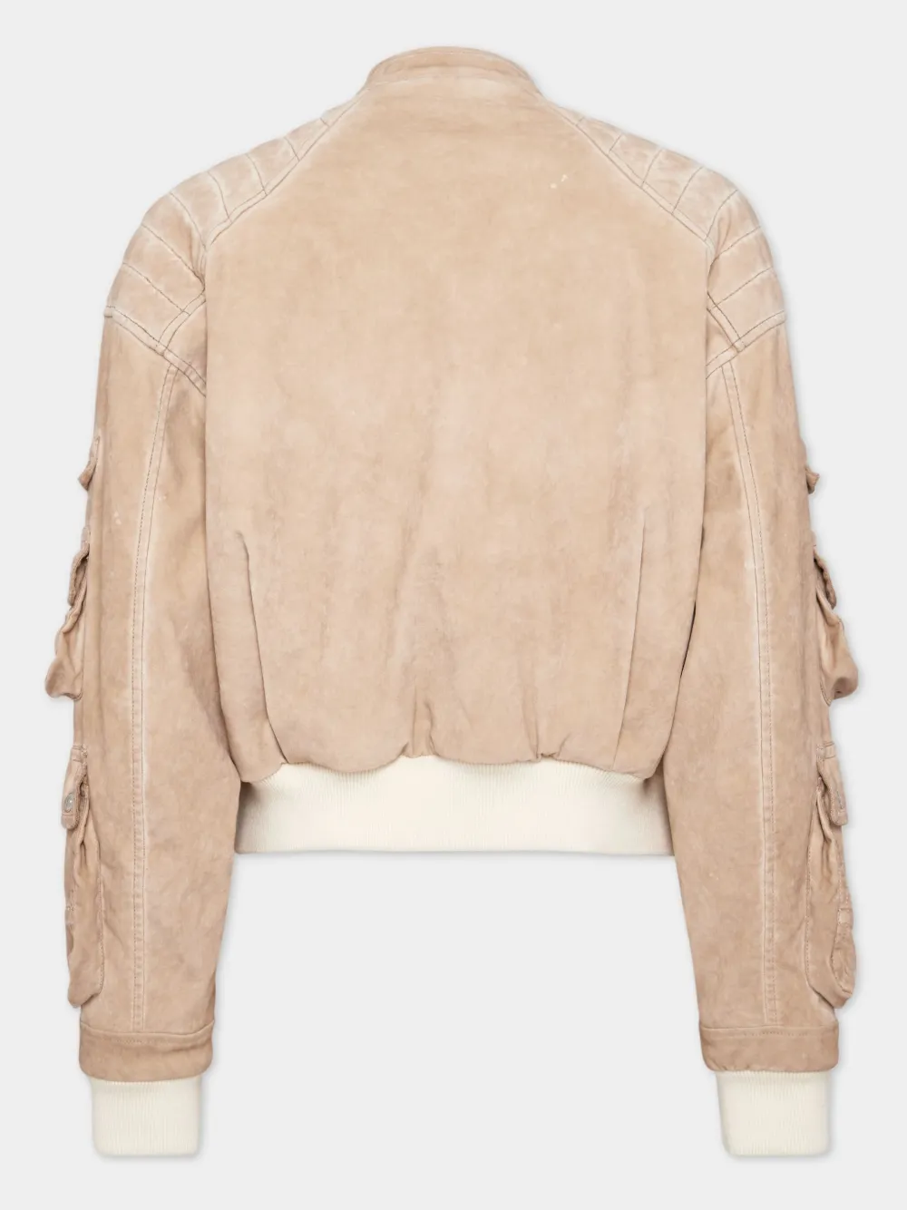 DSQUARED2 multi-pocket bomber jacket - Beige