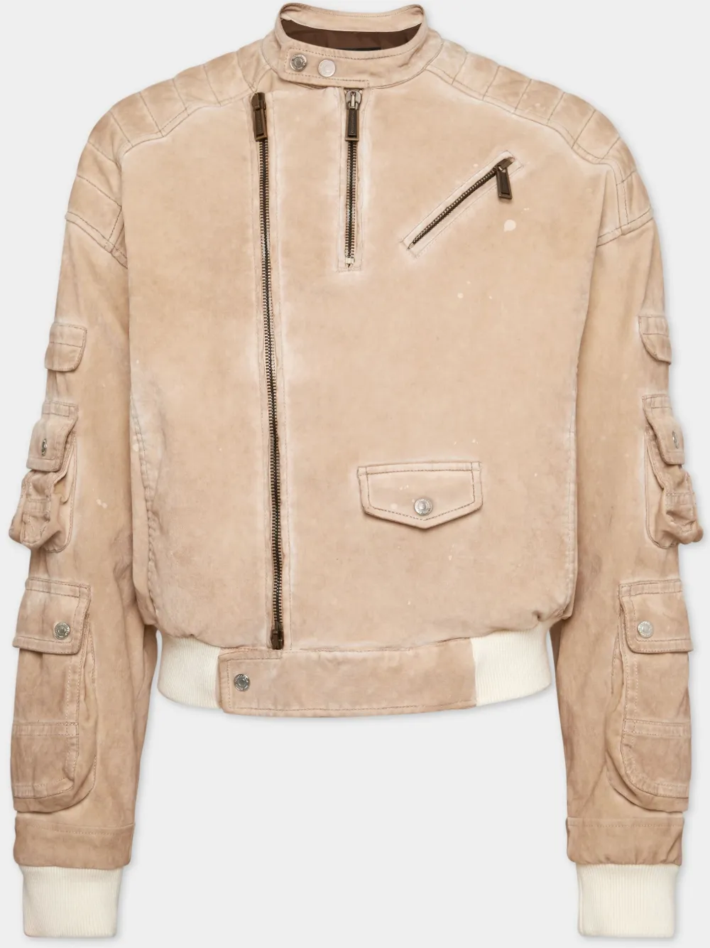 DSQUARED2 MULTI-POCKET BOMBER JACKET