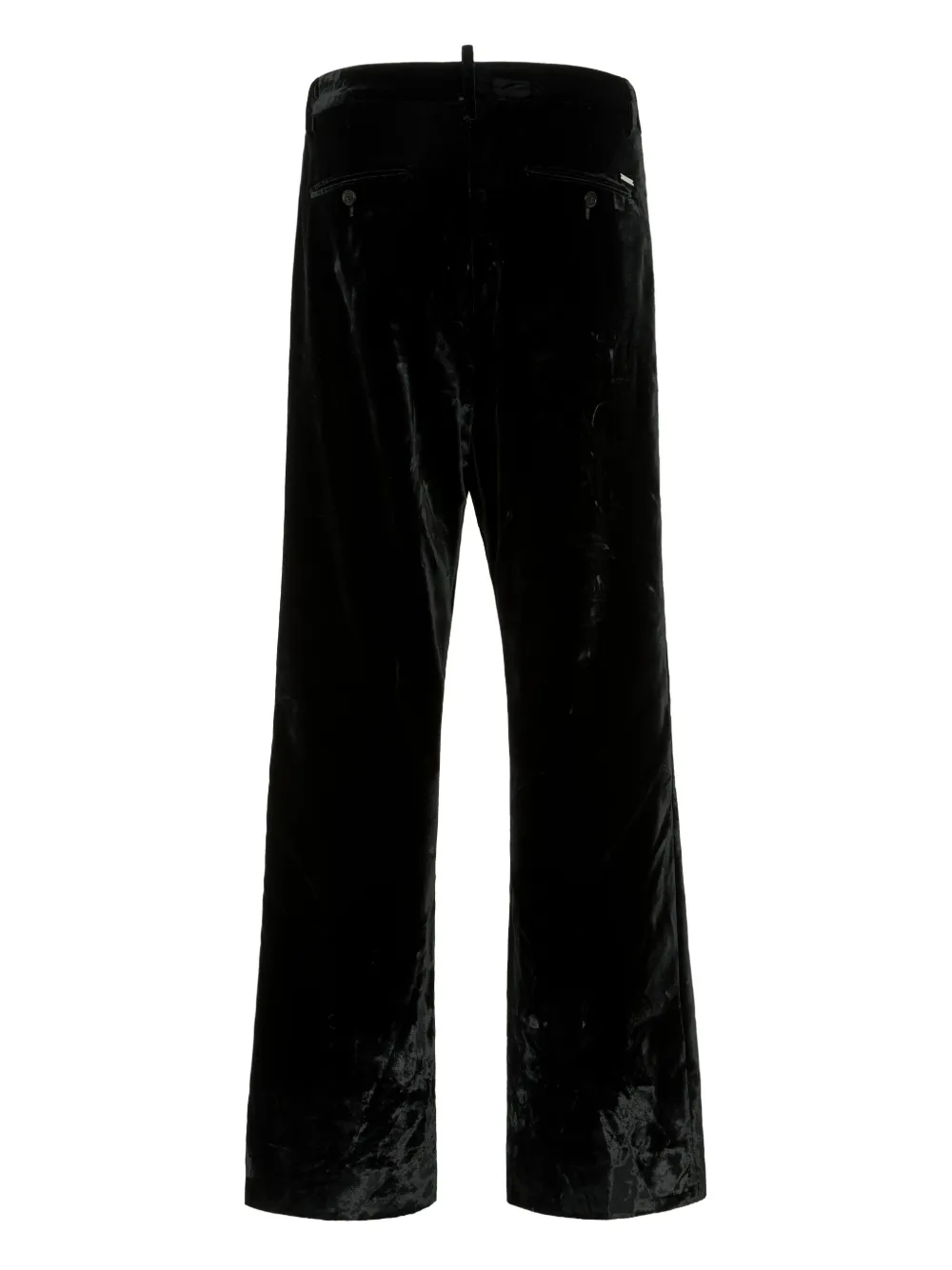 DSQUARED2 velour trousers - Zwart