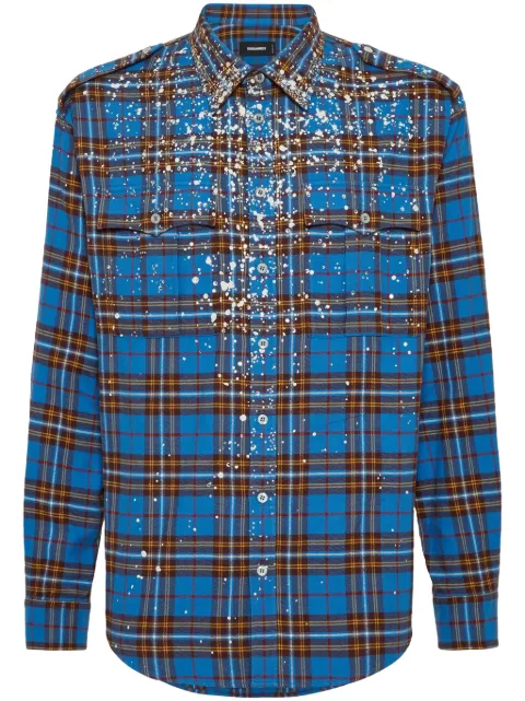 DSQUARED2 Camisa Sparkling Check