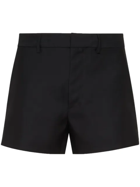 DSQUARED2 logo-plaque tailored shorts