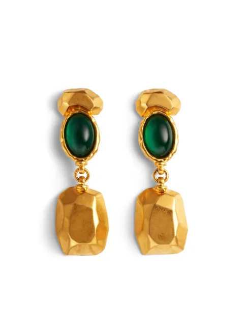 DSQUARED2 hammered-effect drop earrings
