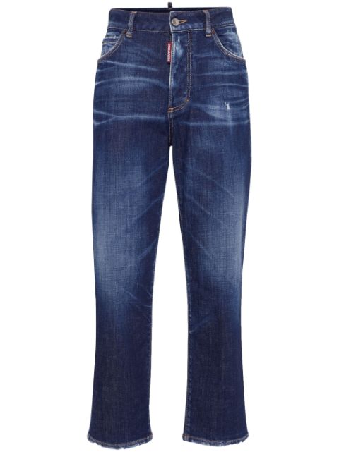 DSQUARED2 faded straight-leg jeans Women