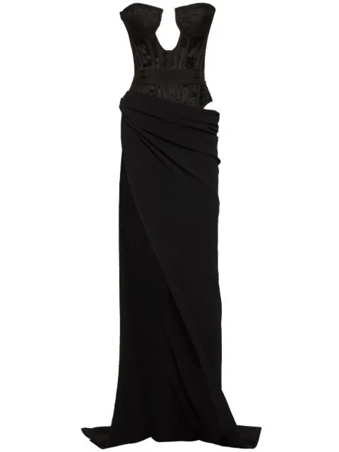 DSQUARED2 bustier maxi dress