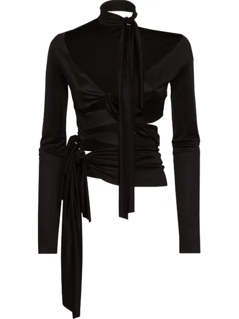 DSQUARED2 Blusa com recorte vazado