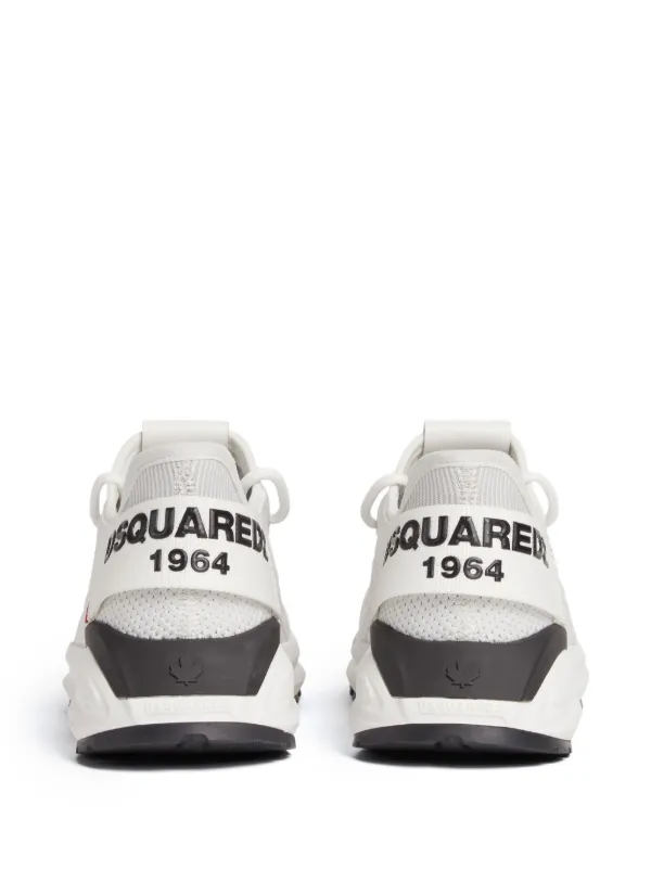 D squared2★アイコンロゴストラップ スニーカー★送関込 DSQUARED2 ロゴストラップ スニーカー | ホワイト | FARFETCH JP