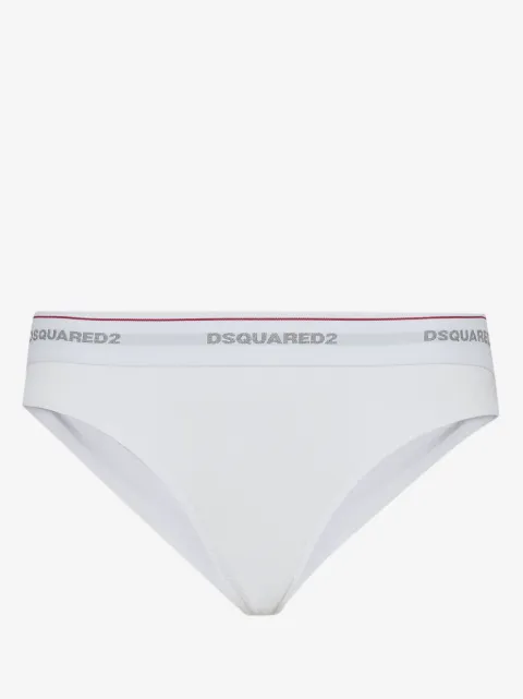 DSQUARED2 calzones brasileños con logo en la pretina
