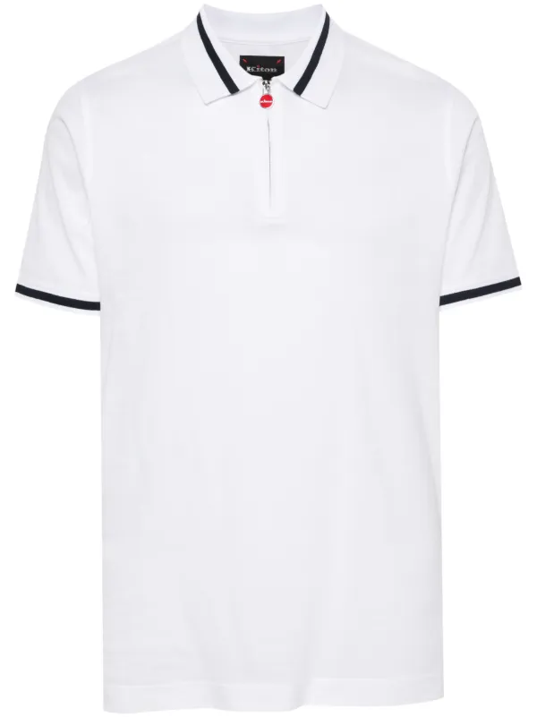 【送料&関税込】Kiton Short-sleeved Cotton Polo Shirt KITON Cotton-Piqué Polo Shirt for Men | MR PORTER