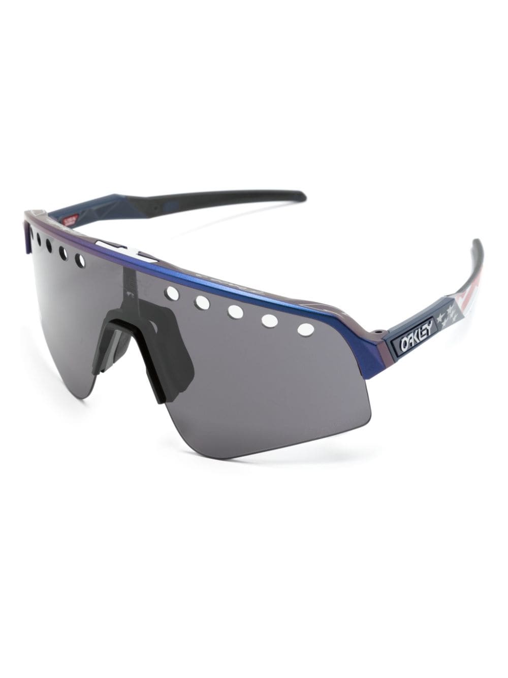 Oakley Sutro Lite Sweep zonnebril met shield montuur Blauw