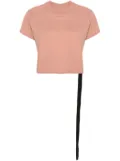 Rick Owens DRKSHDW Level cropped T-shirt - Pink