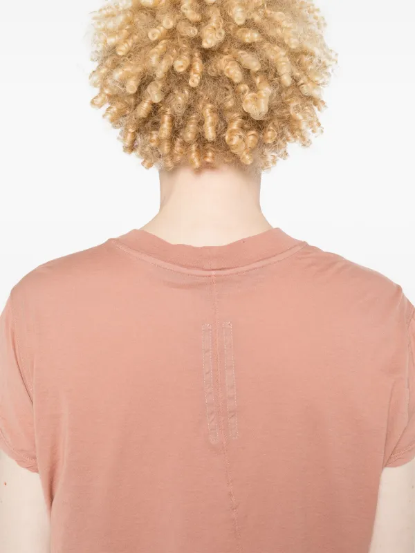 Rick Owens DRKSHDW Level クロップド Tシャツ | ピンク