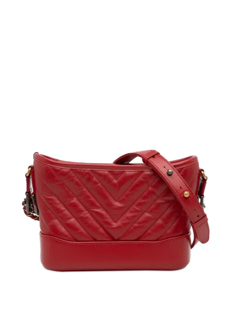 CHANEL Pre-Owned 2019 Small Lambskin Gabrielle crossbody bag