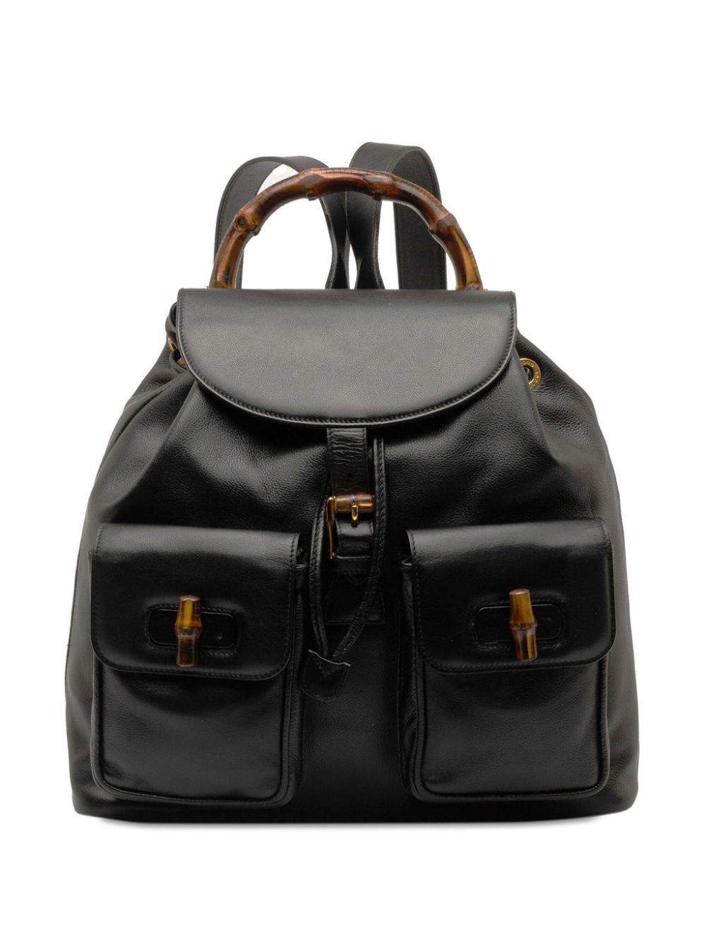 2000-2015 Bamboo leather backpack