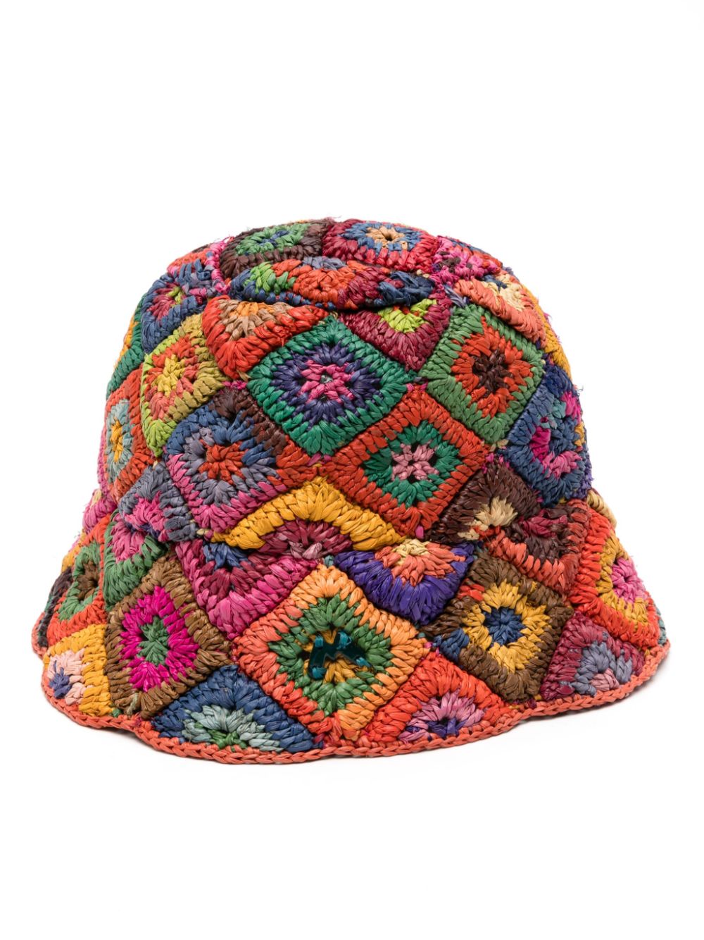 MADE FOR A WOMAN Vakona woven bucket hat - Red