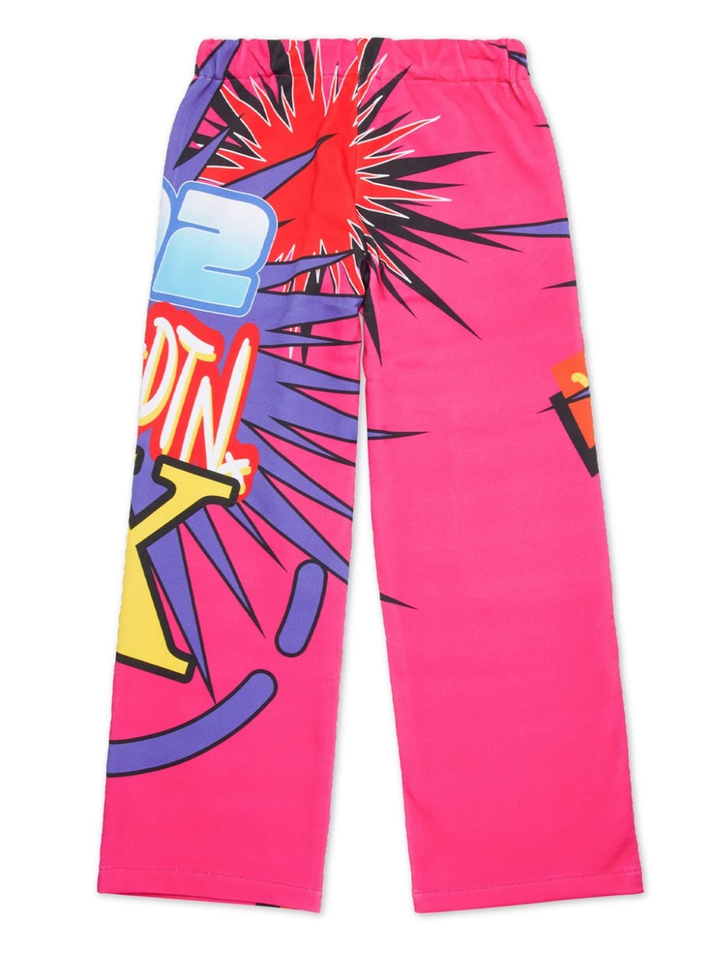 DSQUARED2 KIDS Broek met print - Roze