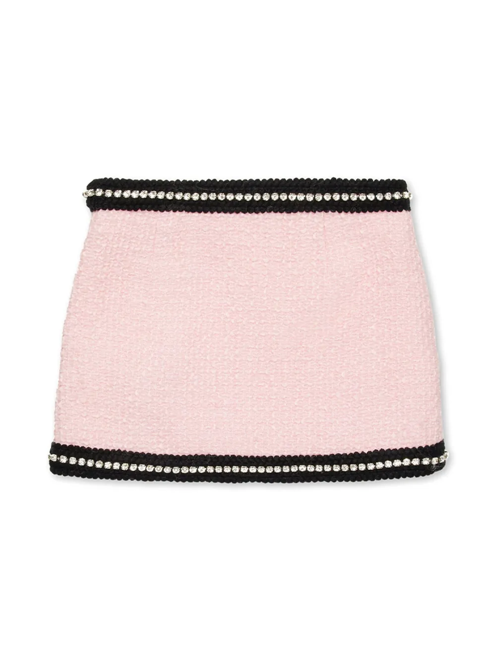 DSQUARED2 KIDS crystal-embellished skirt - Roze