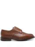 Crockett & Jones Gasmere leather derby shoes - Brown