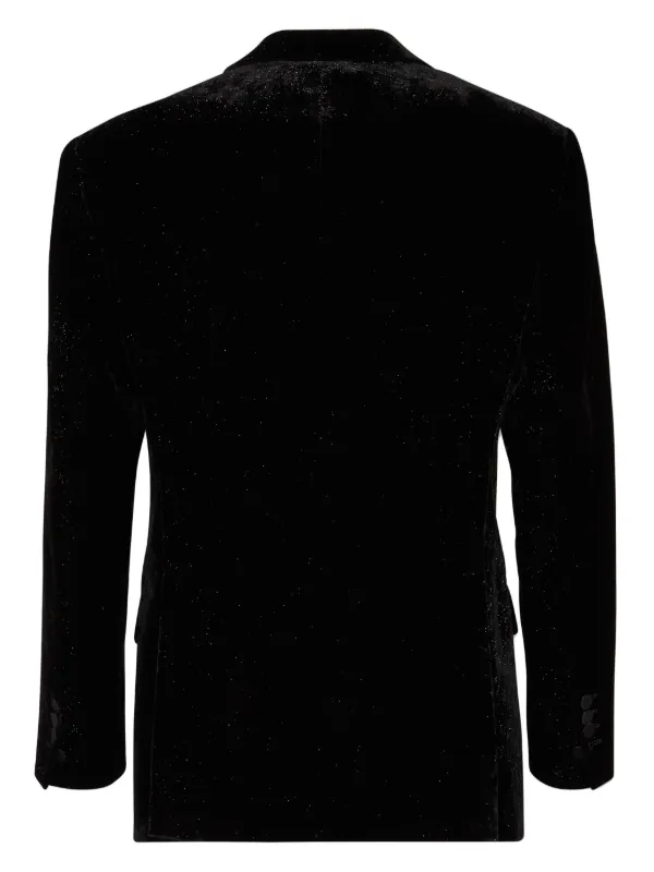 DSQUARED2 ベルベット ダブルジャケット | ブラック | FARFETCH JP