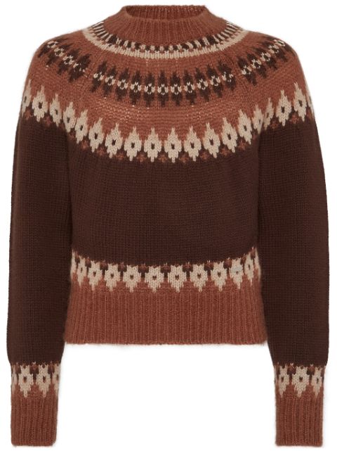 DSQUARED2 intarsia-knit cotton jumper Men