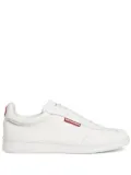 DSQUARED2 logo-tag leather sneakers - White