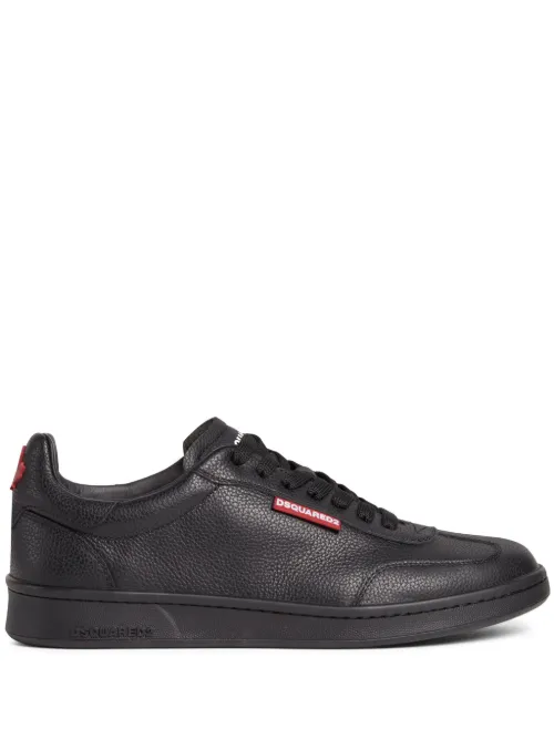 DSQUARED2 baskets en cuir - Noir - DSQUARED2 - Modalova