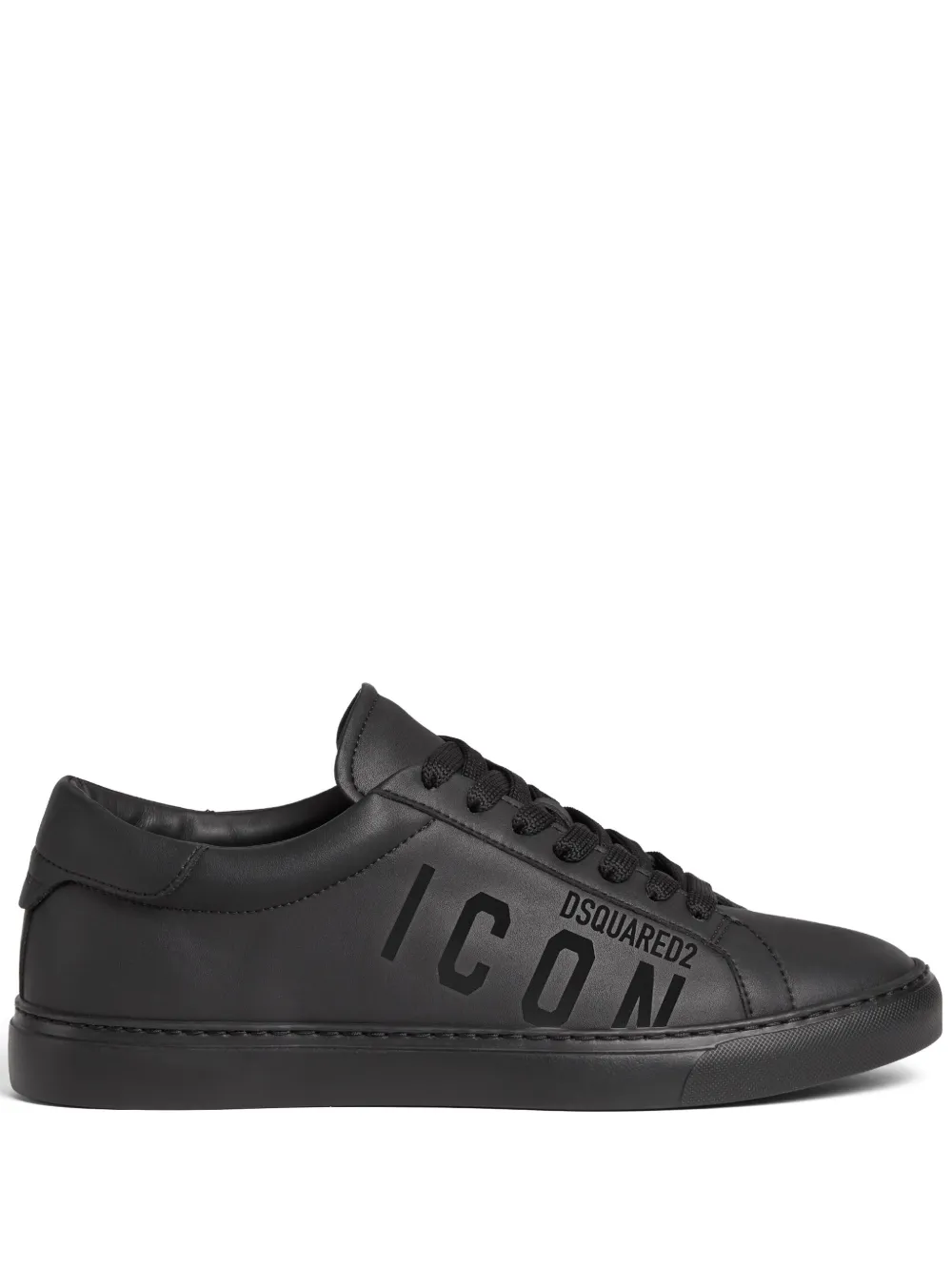 DSQUARED2 Icon logo-print low-top sneakers Black