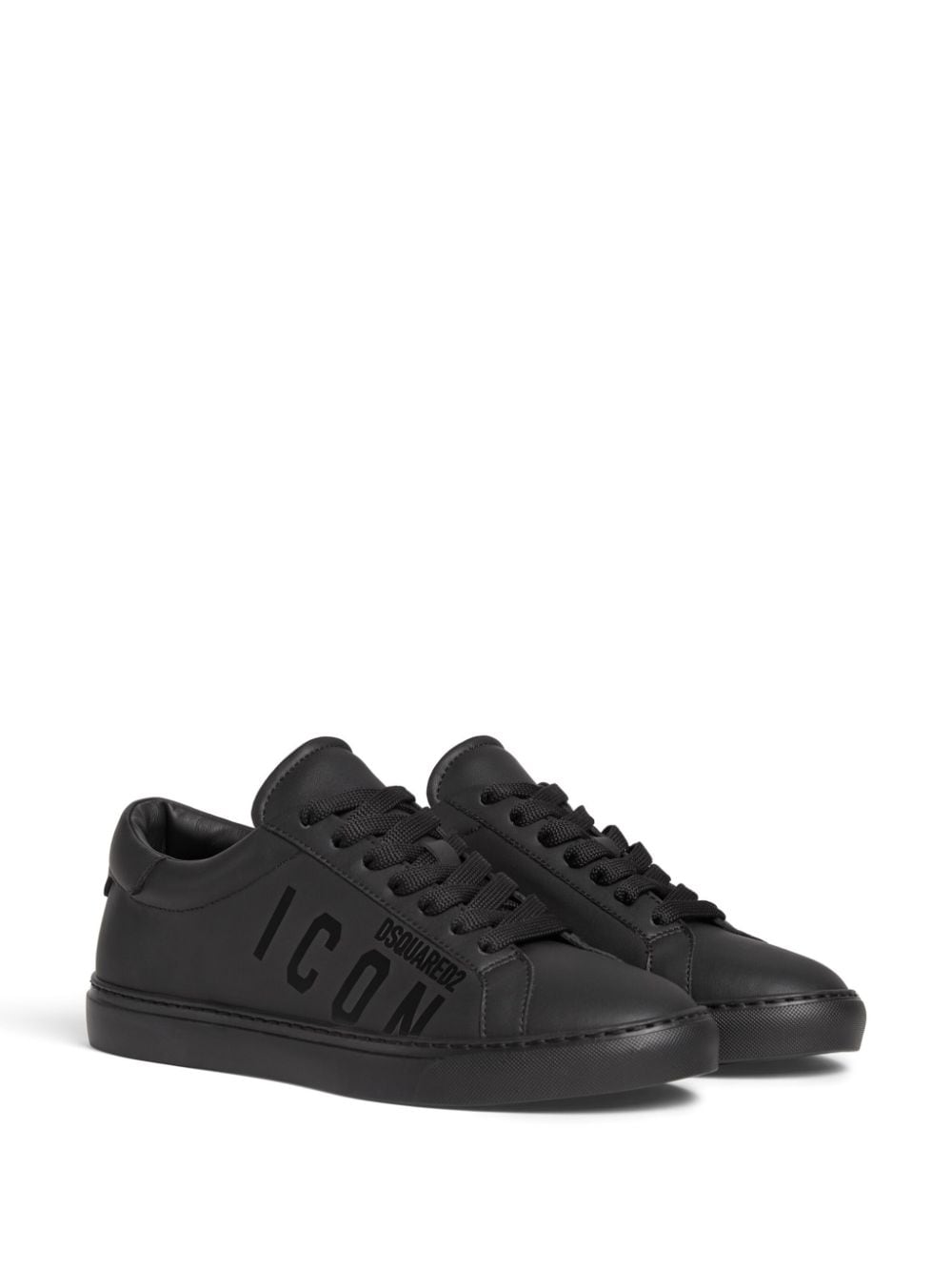 DSQUARED2 Icon low-top sneakers met logoprint - Zwart