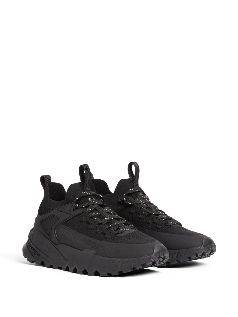 DSQUARED2 panelled chunky sneakers Black