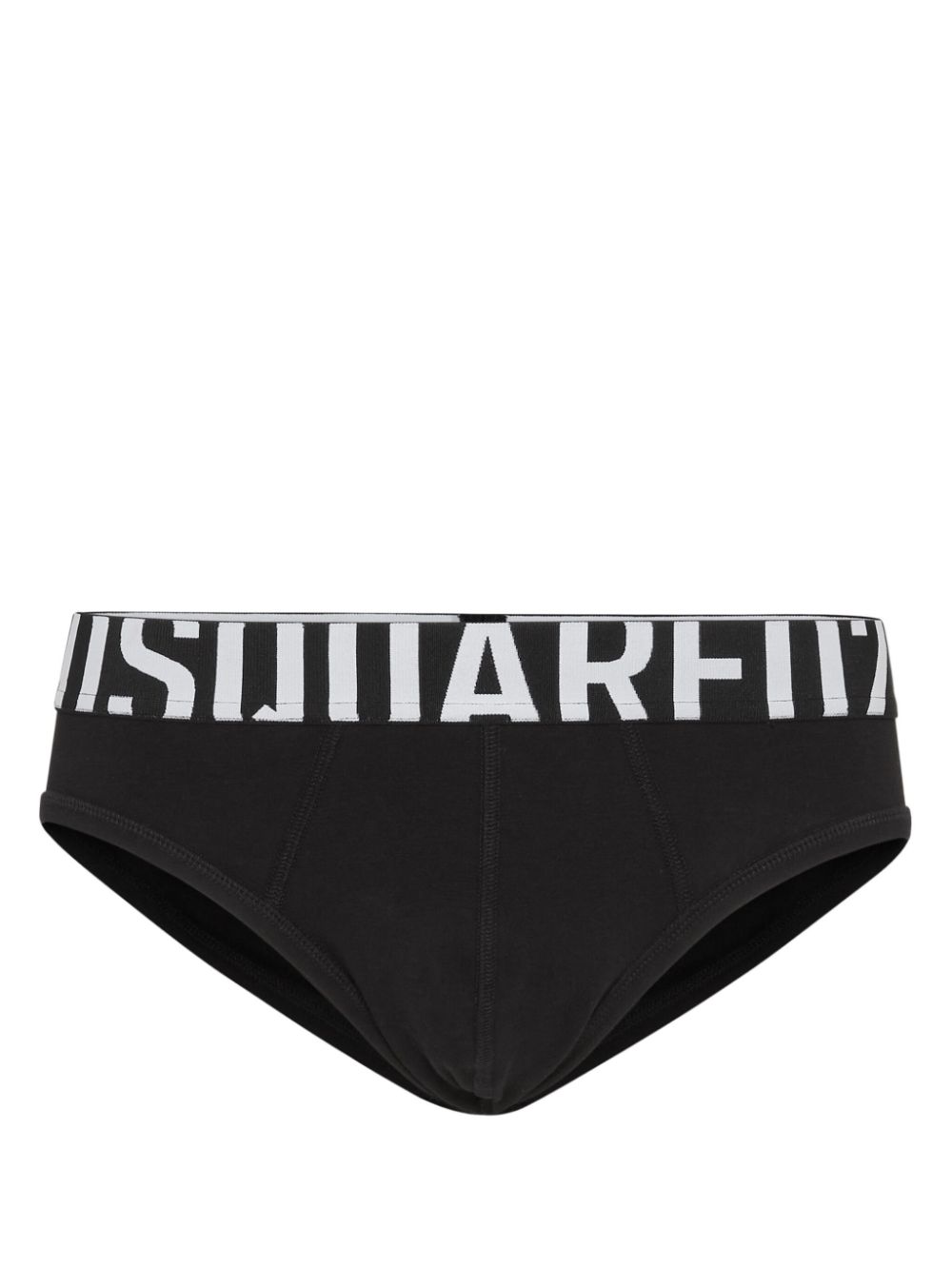 DSQUARED2 logo-waistband briefs - Black