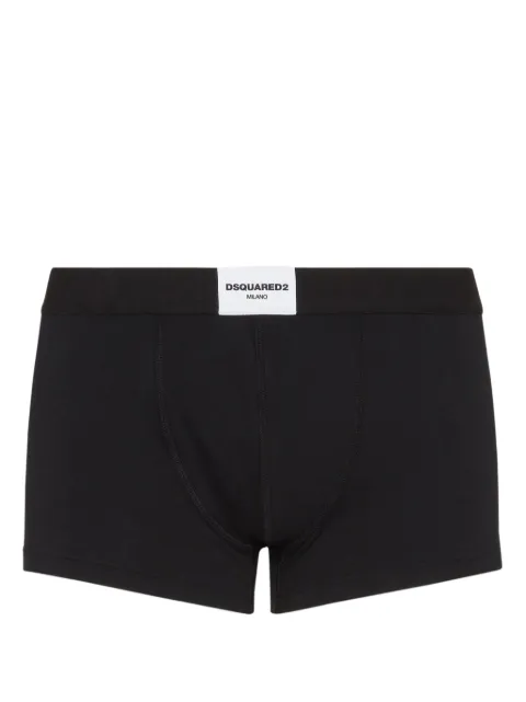 DSQUARED2 logo-patch boxers