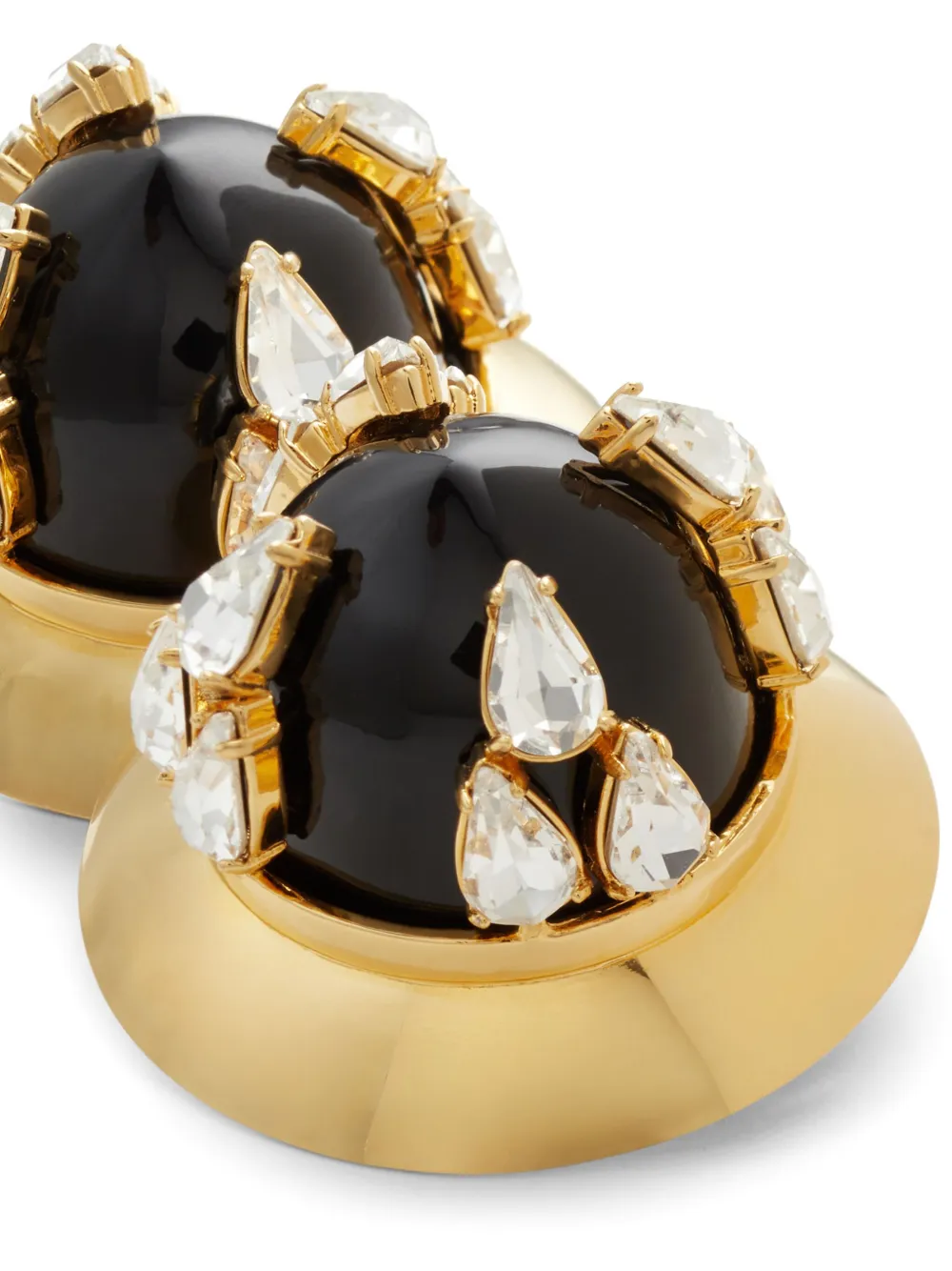 DSQUARED2 Oorbellen verfraaid met kristallen - Goud