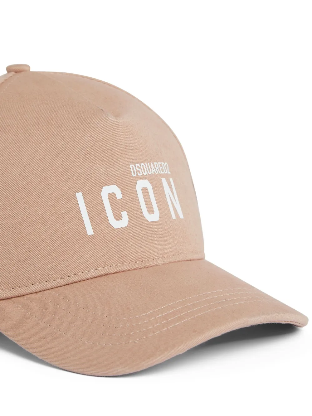 Dsquared2 Mini Icon Cotton Baseball Cap In Rosa
