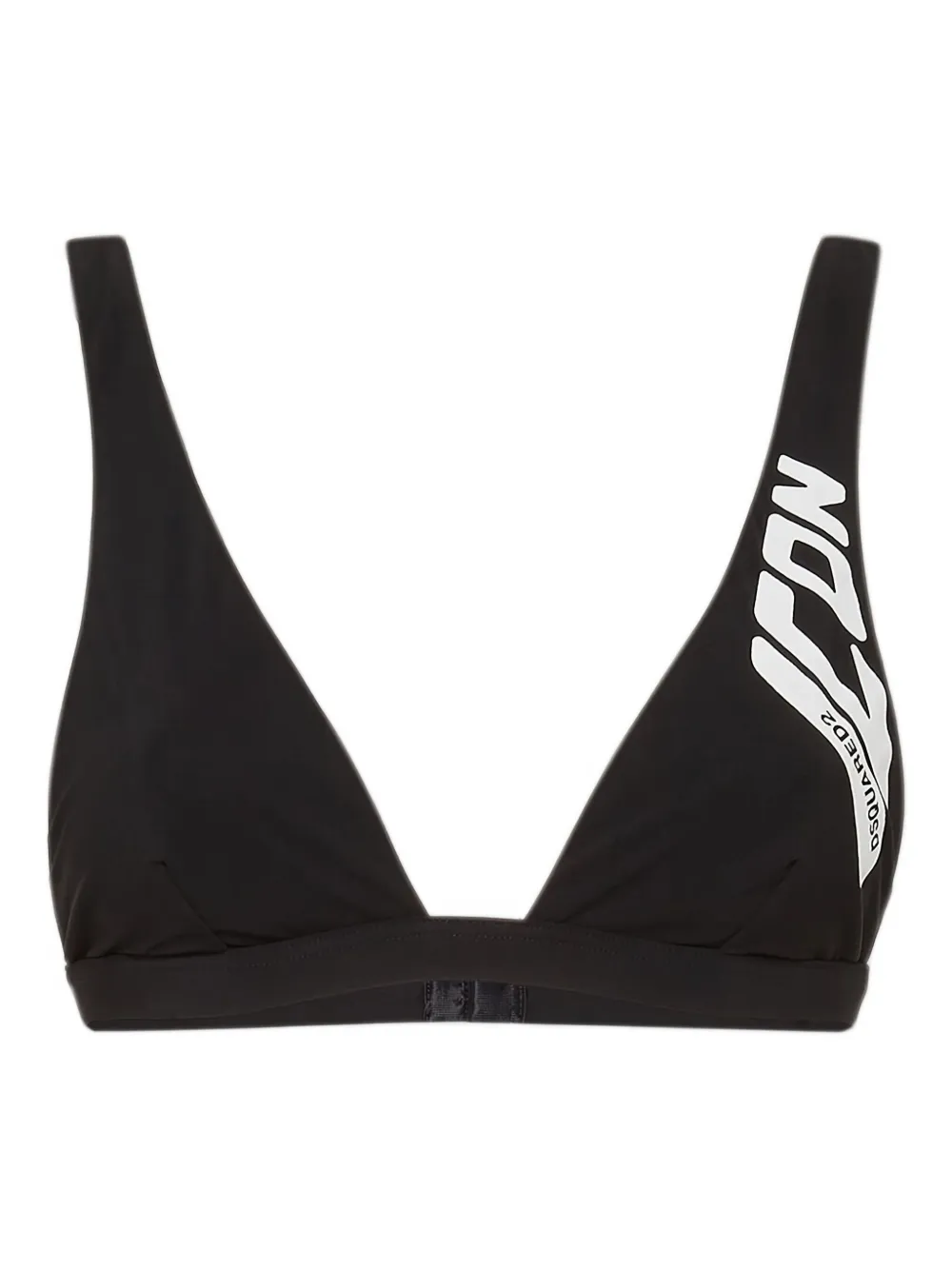 DSQUARED2 Icon-logo triangle bra | Black | Image 1