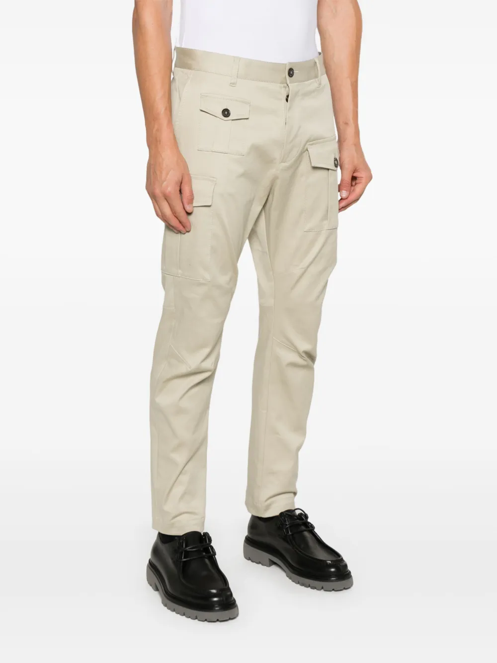 DSQUARED2 Cargo broek met logoplakkaat 806