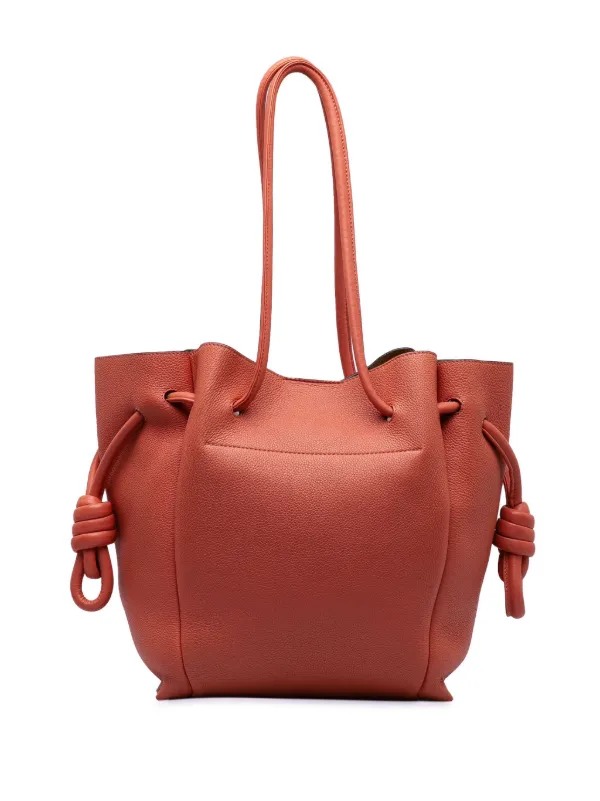 LOEWE Flamenco バッグ Loewe - Flamenco Black Deerskin Leather Bag | Mitchell Stores