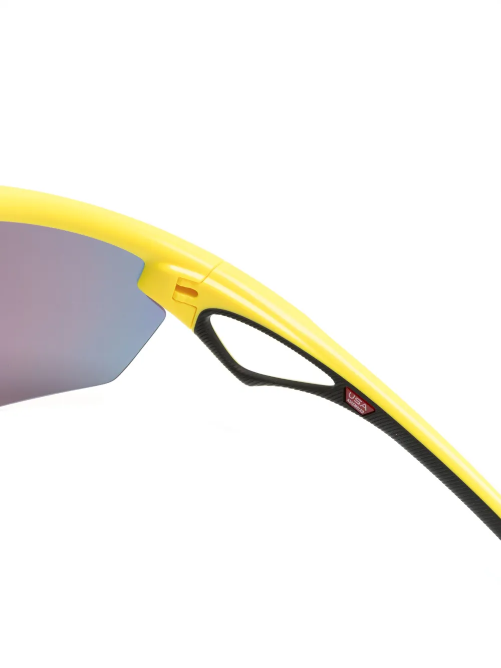 Oakley Sphaera Shield-frame Sunglasses In Yellow