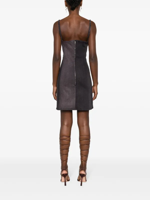 Y/project Denim Mini Dress - Black Y/project Denim Mini Dress - Black