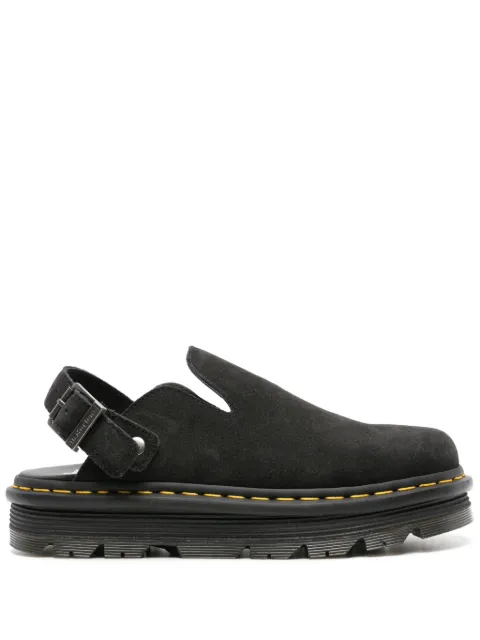 Dr. Martens mules con motivo en zebzag