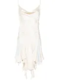 Y/Project satin-finish mini dress - Neutrals