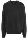 Ecoalf slogan-print crew-neck sweatshirt - Grey