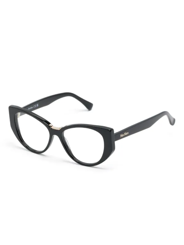 Max Mara Eyewear キャットアイ眼鏡フレーム | ブラック