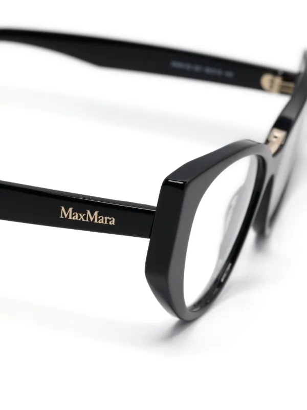 Max Mara Eyewear キャットアイ眼鏡フレーム | ブラック