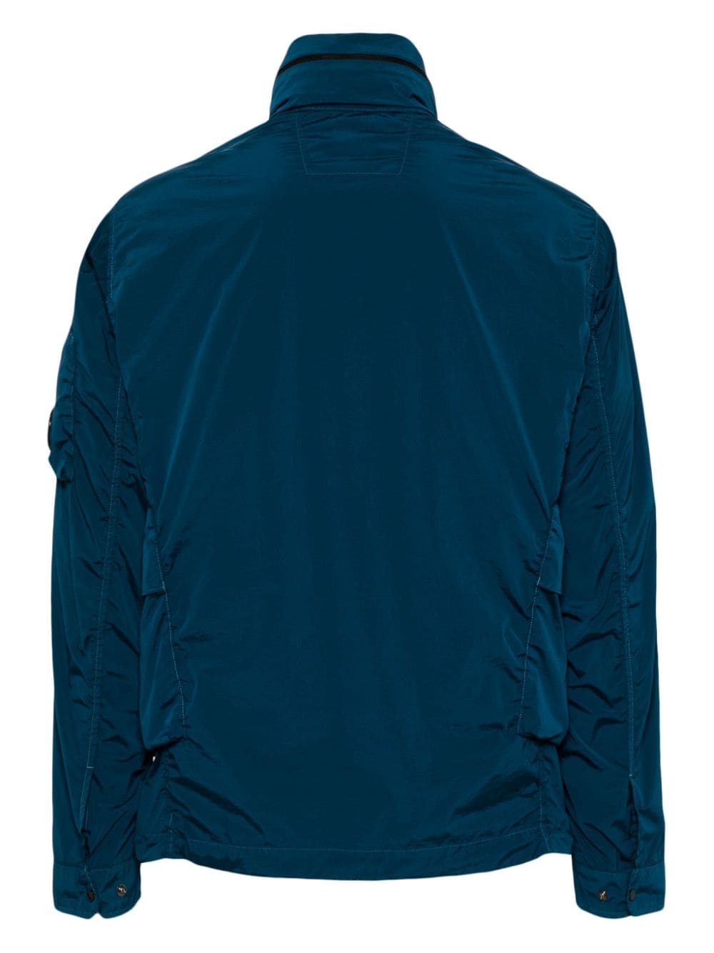 Shop C.p. Company Multi-pocket Bomber Jacket In Blue
