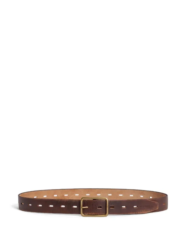 Dsquared2 レザー ベルト M ブラウン DSQUARED2 レザーベルト | ブラウン | FARFETCH JP